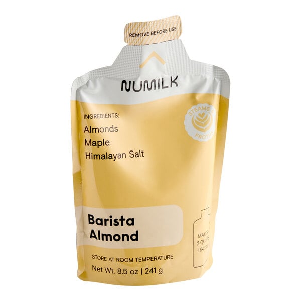Numilk Commercial Barista Almond Milk Base 8.5 oz. - 12/Case
