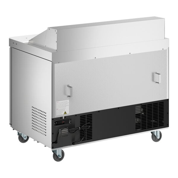 MainStreet Equipment 48" Standard Top 2 Door Refrigerated Sandwich Prep Table