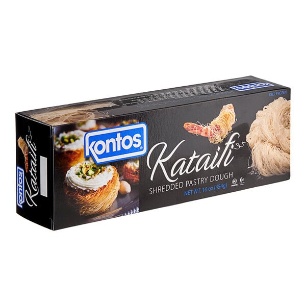 Kontos Kataifi Dough 1 lb. - 12/Case
