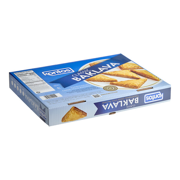 A case of Kontos Classic Baklava boxes.