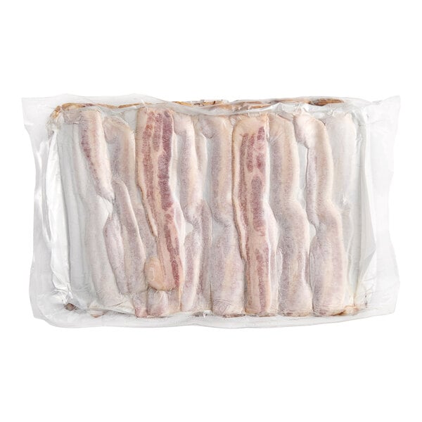 Tender Belly 9-11 Count Applewood Double Smoked Sliced Bacon 15 lb.