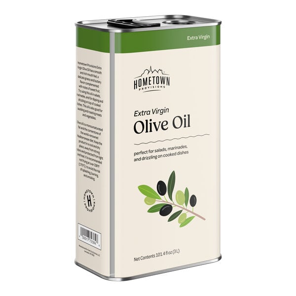 Hometown Provisions Extra Virgin Olive Oil 3 Liter - 4/Case