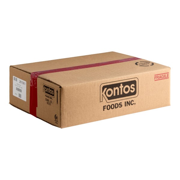 Kontos #10 Fillo Dough 14" x 18" Sheets 1 lb. - 25/Case