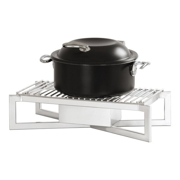 Cal-Mil Milo 20" x 10" x 5 1/2" Chrome Chafer Alternative 23804-49