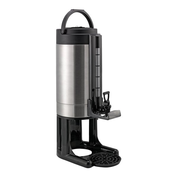 Service Ideas Universal GIU2GV2 2 Gallon Brushed Stainless Steel Thermal Coffee Server with Stand
