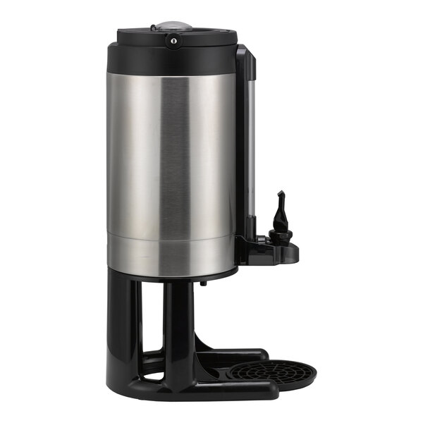 Service Ideas Universal GIU2GV3 2 Gallon Brushed Stainless Steel Thermal Coffee Server with Stand