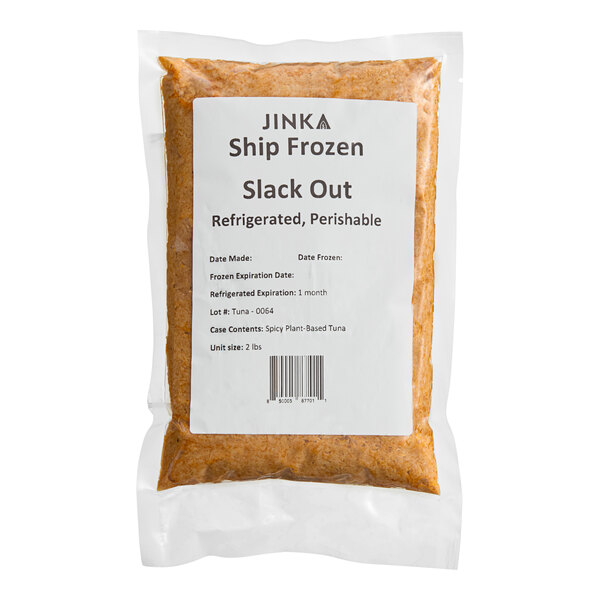 Jinka Plant-Based Vegan Spicy Tuna 2 lb. - 4/Case