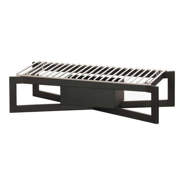 Cal-Mil Milo 20" x 10" x 5 1/2" Black Metal Chafer Alternative 23804-13