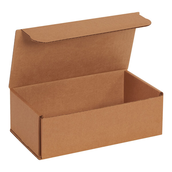 Lavex 9" x 5" x 3" Kraft Tuck Top Corrugated Mailer - 50/Case