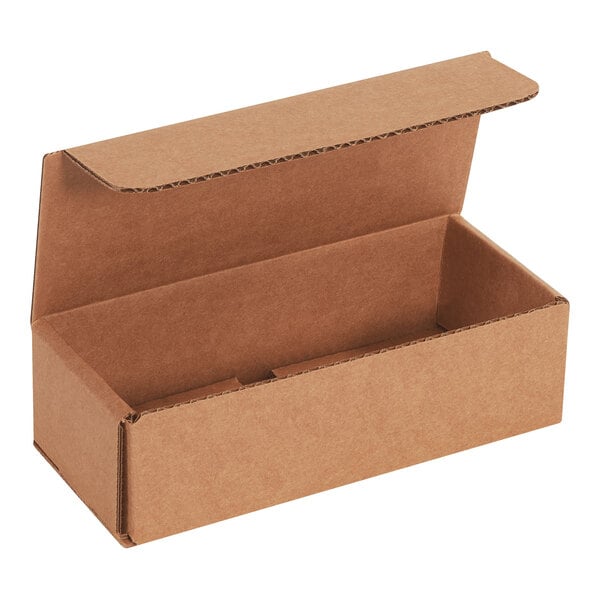 Lavex 7" x 3" x 2" Kraft Tuck Top Corrugated Mailer - 50/Case