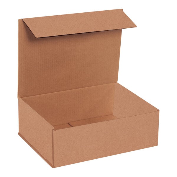 Lavex 10" x 7" x 3" Kraft Tuck Top Corrugated Mailer - 50/Case