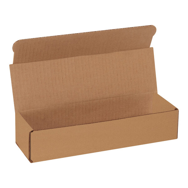 Lavex 10" x 3" x 2" Kraft Tuck Top Corrugated Mailer - 50/Case