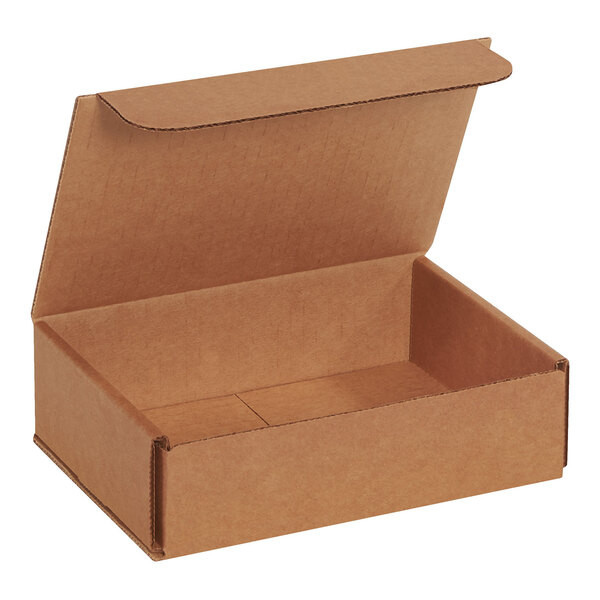 Lavex 8" x 5" x 2" Kraft Tuck Top Corrugated Mailer - 50/Case