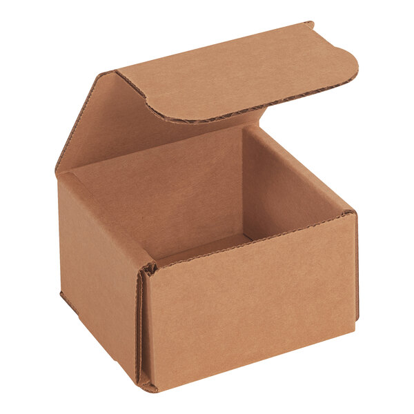 Lavex 3" x 3" x 2" Kraft Tuck Top Corrugated Mailer - 50/Case
