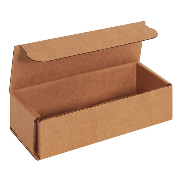 Lavex 8" x 3" x 2" Kraft Tuck Top Corrugated Mailer - 50/Case