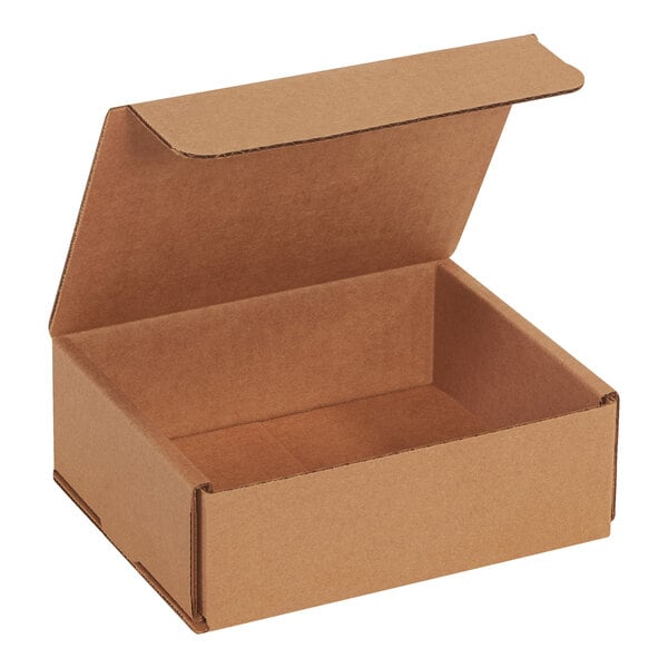 Lavex 6" x 5" x 2" Kraft Tuck Top Corrugated Mailer - 50/Case