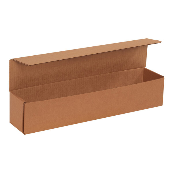 Lavex 17 1/2" x 3 1/2" x 3 1/2" Kraft Tuck Top Corrugated Mailer - 50/Case