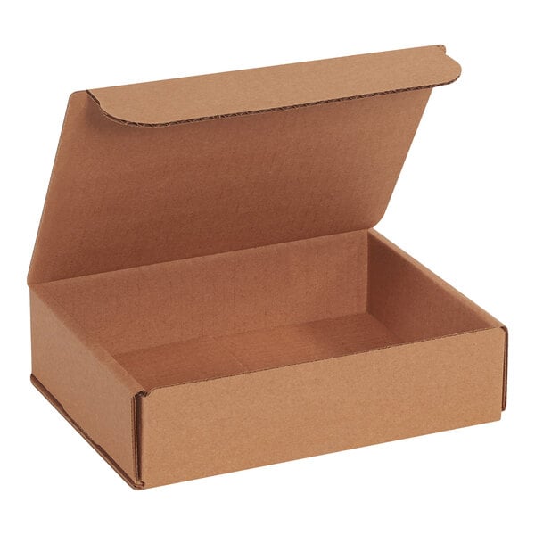 Lavex 8" x 6" x 2" Kraft Tuck Top Corrugated Mailer - 50/Case