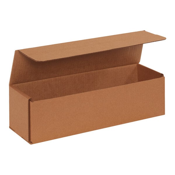 Lavex 14" x 4" x 4" Kraft Tuck Top Corrugated Mailer - 50/Case