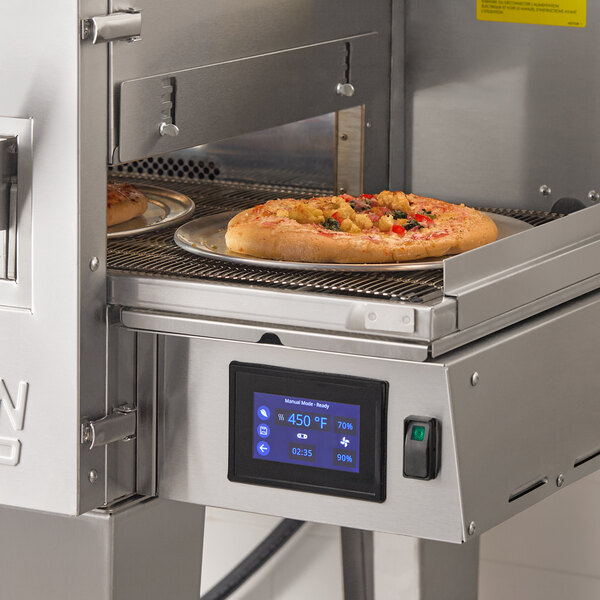 Lincoln Aperion 2824-LUH Electric Reduced-Amperage Impinger Conveyor Oven with 28 3/4" Wide Belt - 12.5kW, 208/240V, 3 Phase