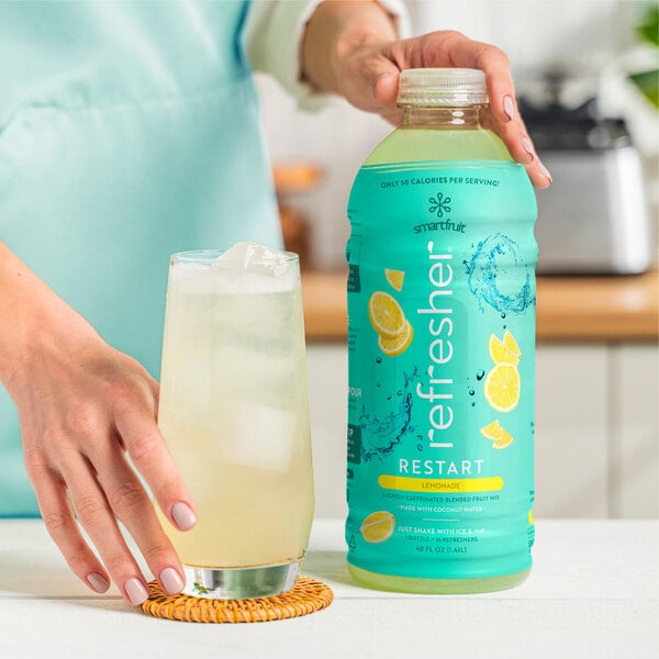 Smartfruit Restart Lemonade Refresher Beverage 1:1 Concentrate 48 fl. oz.