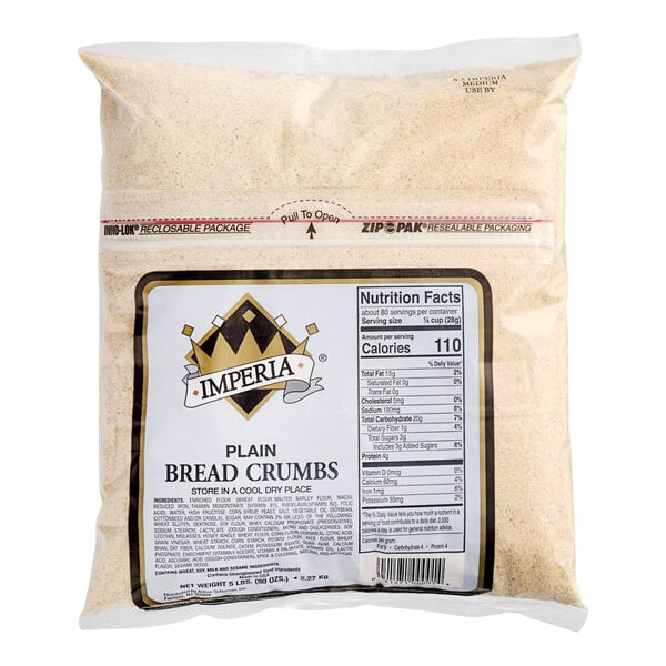 Imperia Plain Bread Crumbs 5 lb.