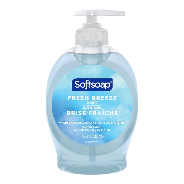 Softsoap CPCUS04964CT 7.5 oz. Fresh Breeze Scent Liquid Hand Soap - 6/Case