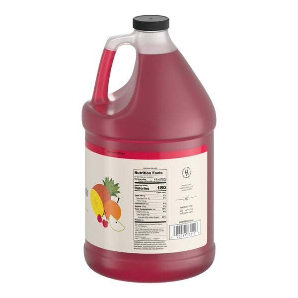 Hometown Provisions Fruit Punch Beverage 5:1 Concentrate 1 Gallon - 4/Case