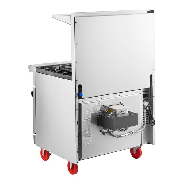 American Range AR-6-C 36" Liquid Propane 6-Burner Range with Convection Oven - 222,000 BTU