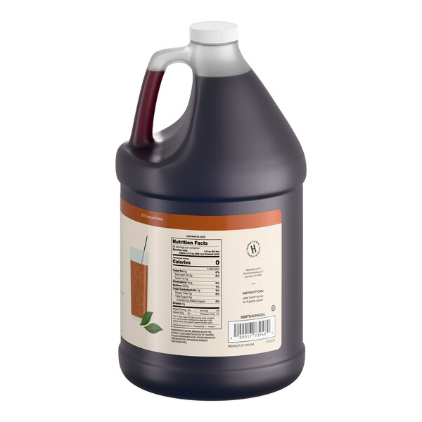 Hometown Provisions 1 Gallon Unsweetened Iced Tea 5:1 Concentrate