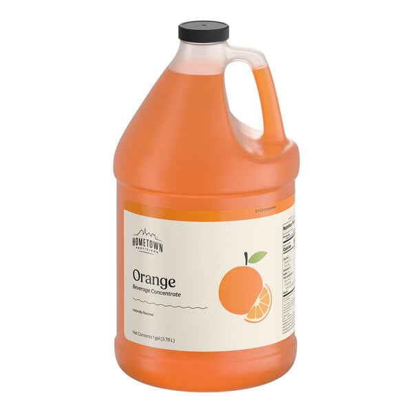 Hometown Provisions Orange Beverage / Soda 5:1 Concentrate 1 Gallon