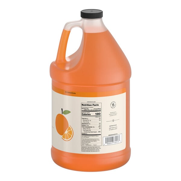 Hometown Provisions Orange Beverage / Soda 5:1 Concentrate 1 Gallon