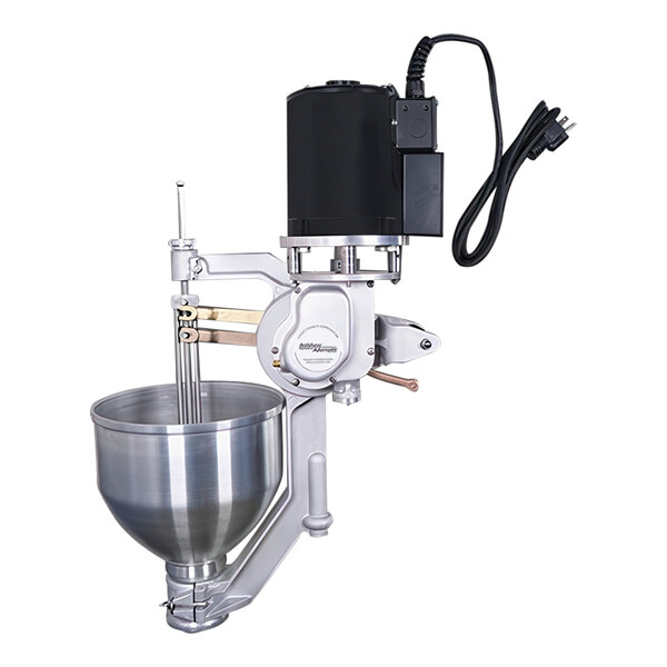 A Belshaw Type F auto depositor machine with a bowl.