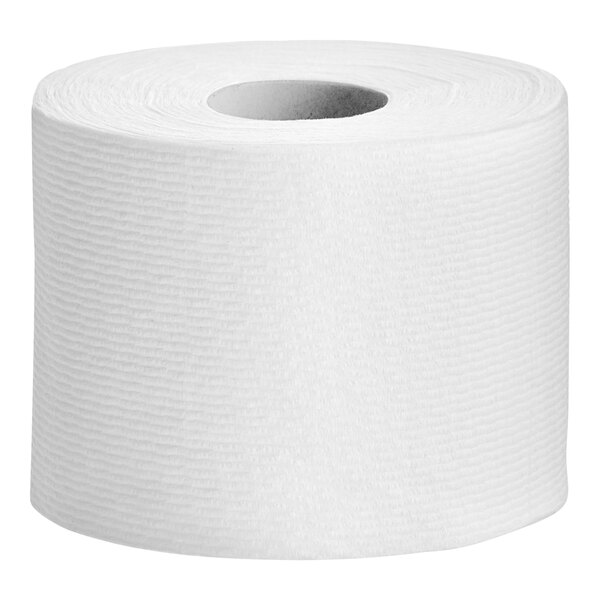 A Scott ComfortPlus mega toilet tissue roll.