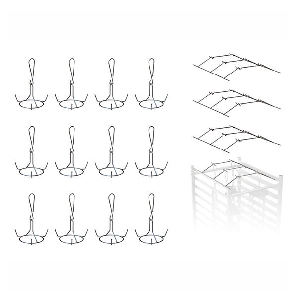 A Wood Stone Rib Accessory Kit with six metal hooks of various sizes.