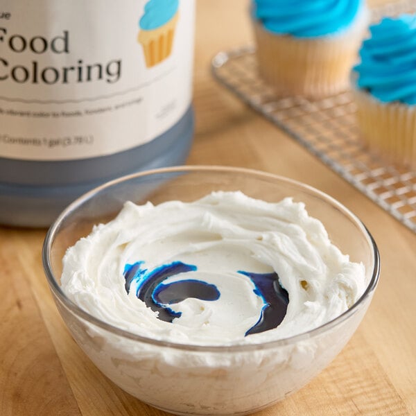 Hometown Provisions Blue Food Coloring 1 Gallon - 4/Case