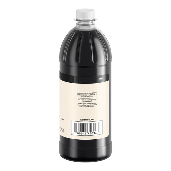 Hometown Provisions Black Food Coloring 32 fl. oz. - 12/Case