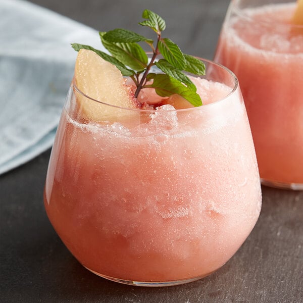 Les Vergers Boiron White Peach 100% Fruit Puree 1 Liter