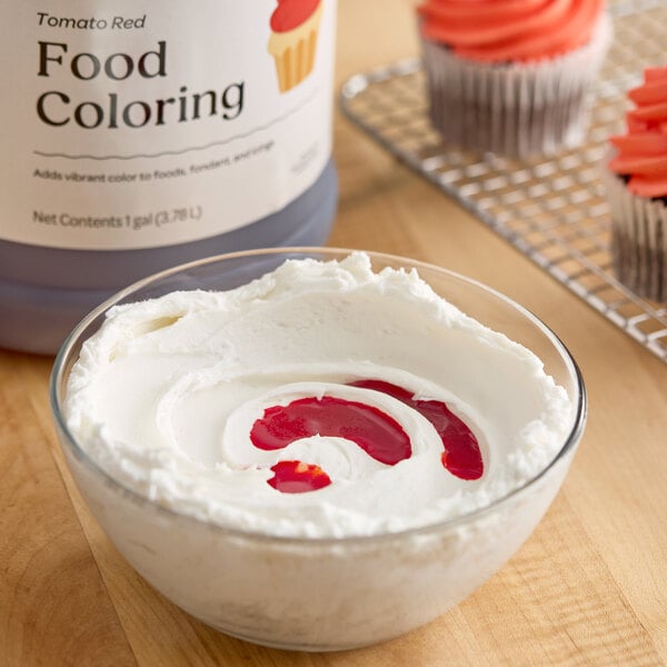 Hometown Provisions Tomato Red Food Coloring 1 Gallon - 4/Case