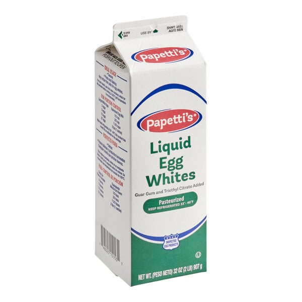 Papetti's Liquid Egg Whites 2 lb. - 15/Case