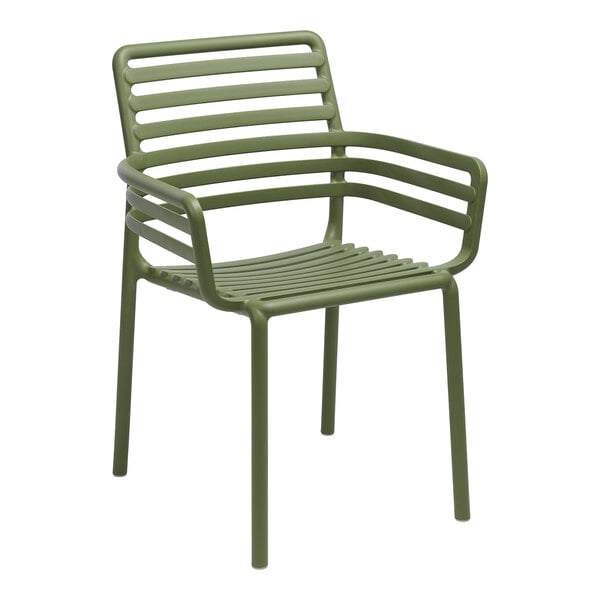 Nardi Doga Agave Resin Stackable Outdoor Arm Chair