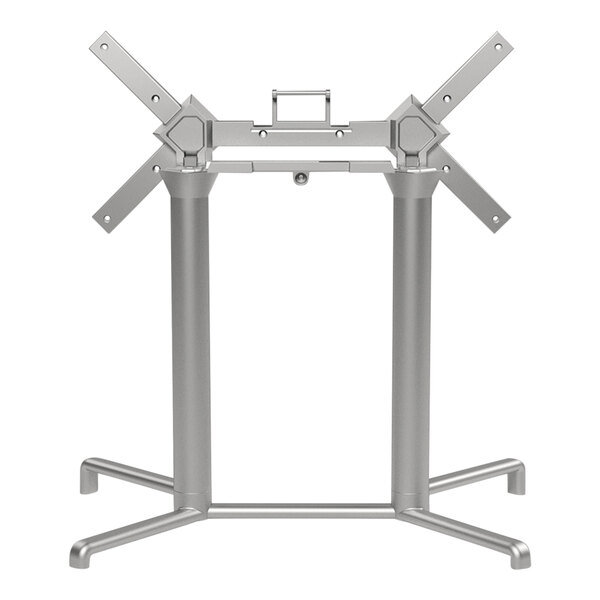 Nardi Scudo Argento Standard Height Double Base for Tilting Table Tops