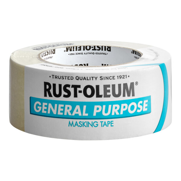 A roll of Rust-Oleum general purpose masking tape.