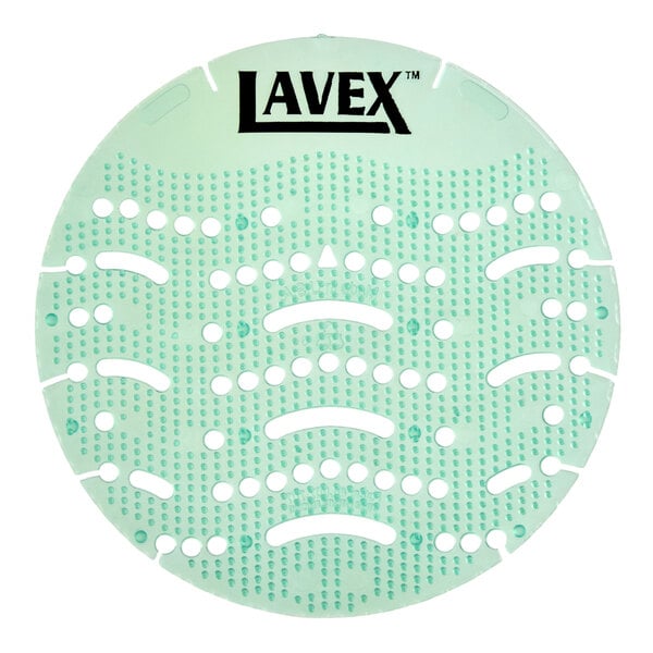 Lavex Cucumber Melon Scent EVA Deodorizing Gel Urinal Screen - 10/Case