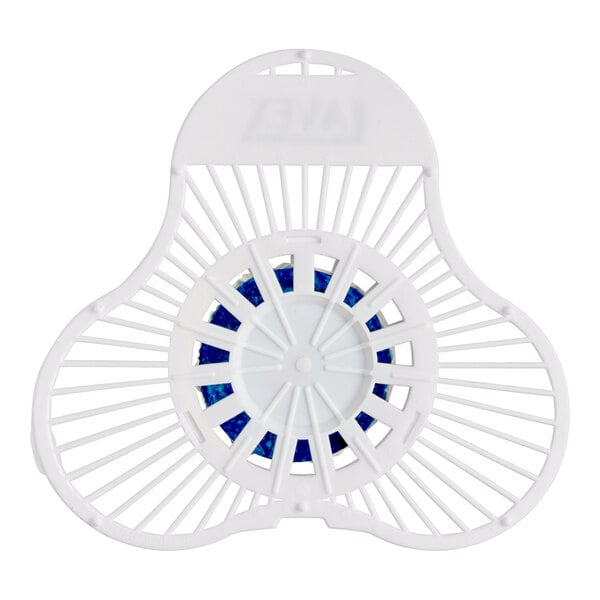Lavex Deodorizing Urinal Screen with Kiwi Grapefruit Scented Enzymatic Block - 12/Case