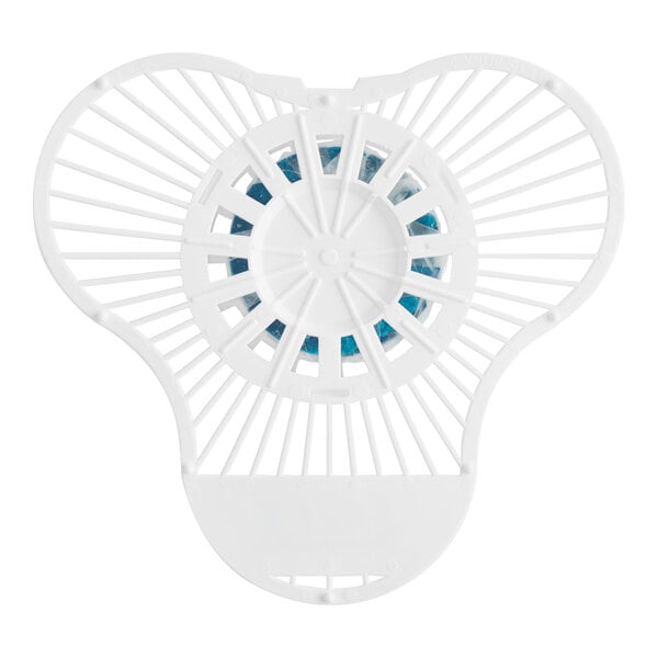 Lavex Deodorizing Urinal Screen with Citrus Scented Enzymatic Block - 12/Case