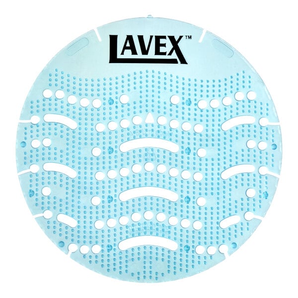 Lavex Seaside Breeze Scent EVA Deodorizing Gel Urinal Screen - 10/Case