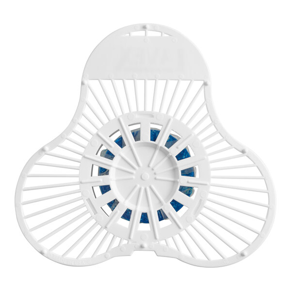 Lavex Deodorizing Urinal Screen with Herbal Mint Scented Enzymatic Block - 12/Case