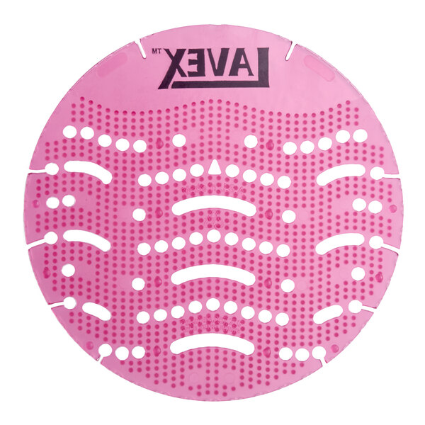 Lavex Apple Scent EVA Deodorizing Gel Urinal Screen - 10/Case