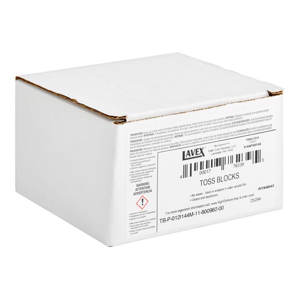 Lavex Fabulous Scent Deodorizing Enzymatic Block - 12/Case